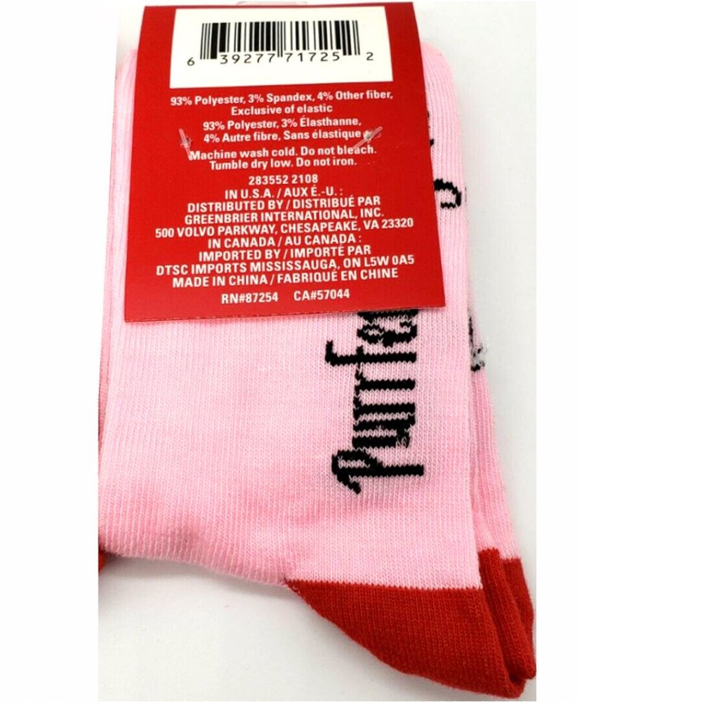 Fuzzy Kitty Cat Heart Socks - Picture 3 of 6